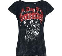 T-Shirt Manches courtes de A Day To Remember - Hound - S à XXL - pour Femme - anthracite S