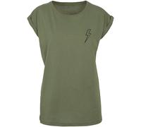 T-Shirt Manches courtes de AC/DC - High Voltage - L à XL - pour Femme - olive L