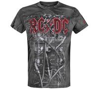 T-Shirt Manches courtes de AC/DC - PWR Wires - S à 4XL - pour Homme - gris S