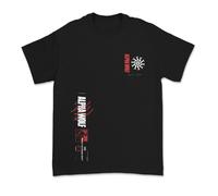 T-Shirt Manches courtes de Alpha Wolf - Akudama - S à 3XL - pour Homme - noir S