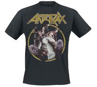T-Shirt Manches courtes de Anthrax - Spreading The Disease Vintage Tour - S à XXL - pour Homme - noir S