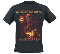 T-Shirt Manches courtes de Avenged Sevenfold - Nightmare - S à XXL - pour Homme - noir XL
