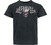 T-Shirt Manches courtes de Avenged Sevenfold - Skeleton Tour - S à 3XL - pour Homme - noir M