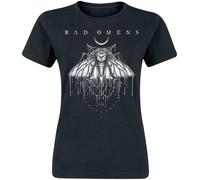 T-Shirt Manches courtes de Bad Omens - Moth - S à 3XL - pour Femme - noir XL