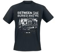 T-Shirt Manches courtes de Between The Buried And Me - Automata - S à 5XL - pour Homme - noir M
