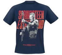 T-Shirt Manches courtes de Bruce Springsteen - Guitar - S à XXL - pour Homme - marine L