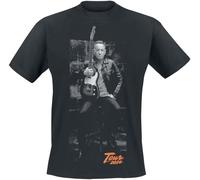 T-Shirt Manches courtes de Bruce Springsteen - Photo - S à XXL - pour Homme - noir M