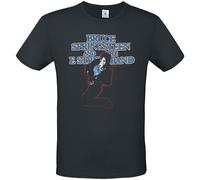 T-Shirt Manches courtes de Bruce Springsteen - Tour '84-'85 - S à XL - pour Homme - noir M