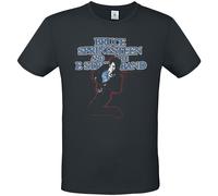 T-Shirt Manches courtes de Bruce Springsteen - Tour '84-'85 - S à XL - pour Homme - noir XL