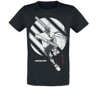 T-Shirt Manches courtes de Chainsaw Man - M à XL - pour Homme - noir XL