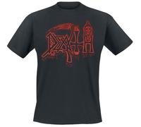 T-Shirt Manches courtes de Death - Life Will Never Last - S à 5XL - pour Homme - noir XL