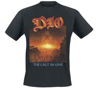 T-Shirt Manches courtes de Dio - The Last In Line 40th - S à 4XL - pour Homme - noir M