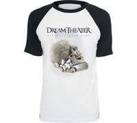 T-Shirt Manches courtes de Dream Theater - Distance Over Time - S à M - pour Homme - blanc/noir S