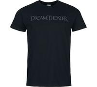 T-Shirt Manches courtes de Dream Theater - Logo 3D Druck - S à 3XL - pour Homme - noir M