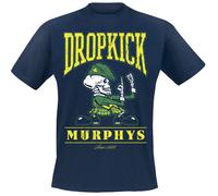 T-Shirt Manches courtes de Dropkick Murphys - Fist Up - S à XXL - pour Homme - marine XL