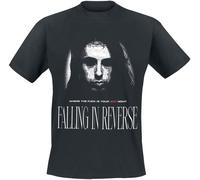 T-Shirt Manches courtes de Falling In Reverse - Where Is Your God Now - S à 4XL - pour Homme - noir 3XL