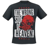 T-Shirt Manches courtes de Five Finger Death Punch - The Wrong Side Of Heaven - The Righteous Side Of Hell - S à XXL - pour Homme - noir S