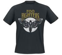 T-Shirt Manches courtes de Foo Fighters - Hawk Moth - S à XXL - pour Homme - noir XXL