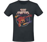 T-Shirt Manches courtes de Foo Fighters - Ray Gun - S à 3XL - pour Homme - noir S