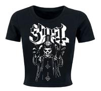 T-Shirt Manches courtes de Ghost - Colère Du Pape - S à XXL - pour Femme - noir S
