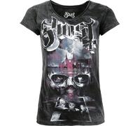 T-Shirt Manches courtes de Ghost - Emeritus - S à XXL - pour Femme - anthracite S