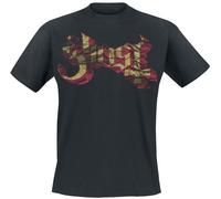 T-Shirt Manches courtes de Ghost - Large Logo - S à XXL - pour Homme - noir S