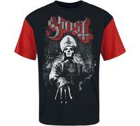 T-Shirt Manches courtes de Ghost - Priest - L - pour Homme - noir/rouge L
