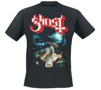T-Shirt Manches courtes de Ghost - Rite Here With Title Back - S à L - pour Homme - noir S