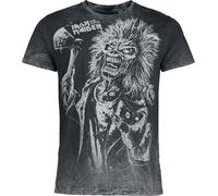 T-Shirt Manches courtes de Iron Maiden - Eddie - S à 4XL - pour Homme - gris 4XL