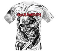 T-Shirt Manches courtes de Iron Maiden - Killers Intégral - S à XXL - pour Homme - blanc XL