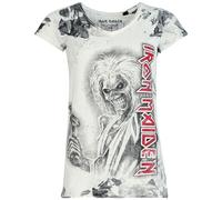 T-Shirt Manches courtes de Iron Maiden - Killers - S à 4XL - pour Femme - blanc/gris M