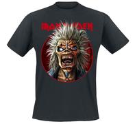 T-Shirt Manches courtes de Iron Maiden - Portrait Ed Crop Circle - S à 4XL - pour Homme - noir S