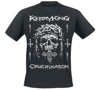 T-Shirt Manches courtes de Kerry King - Crucifixion - S à M - pour Homme - noir M