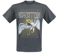 T-Shirt Manches courtes de Led Zeppelin - Icarus Colour - S à XL - pour Homme - gris foncé XL