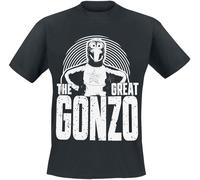 T-Shirt Manches courtes de Les Muppets - The Great Gonzo - M à XXL - pour Homme - noir XL