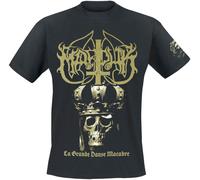 T-Shirt Manches courtes de Marduk - La grande danse macabre - S à M - pour Homme - noir S
