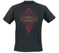 T-Shirt Manches courtes de Mastodon - Ornamental Logo - S à 4XL - pour Homme - noir 4XL