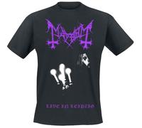T-Shirt Manches courtes de Mayhem - Live in Leipzig - S à XXL - pour Homme - noir L