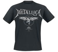T-Shirt Manches courtes de Metallica - Biker - S à 5XL - pour Unisexe - noir L