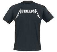 T-Shirt Manches courtes de Metallica - Logo Texturé - S à 5XL - pour Homme - noir 4XL
