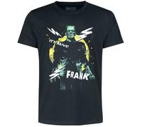 T-Shirt Manches courtes de Monstres Universels - Frankenstein - It´s Alive - S à 5XL - pour Homme - noir L