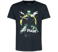 T-Shirt Manches courtes de Monstres Universels - Frankenstein - It´s Alive - S à 5XL - pour Homme - noir M