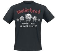 T-Shirt Manches courtes de Motörhead - 50th Another Beer Lemmy's Lounge - S à 4XL - pour Homme - noir L