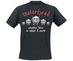 T-Shirt Manches courtes de Motörhead - 50th Another Beer Lemmy's Lounge - S à 4XL - pour Homme - noir L