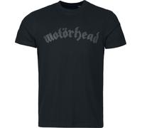 T-Shirt Manches courtes de Motörhead - Black On Black Logo - S à 5XL - pour Homme - noir M