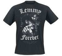 T-Shirt Manches courtes de Motörhead - Lemmy - Forever - S à 5XL - pour Homme - noir M