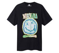T-Shirt Manches courtes de Nirvana - Amplified Collection - Scribble - XS à XL - pour Homme - anthracite XL