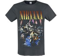 T-Shirt Manches courtes de Nirvana - Amplified Collection - Unplugged In New York - XS à 3XL - pour Homme - anthracite 3XL