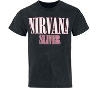 T-Shirt Manches courtes de Nirvana - Sliver - S à XXL - pour Homme - noir XXL