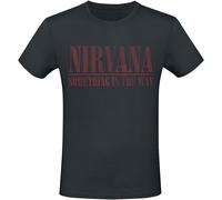 T-Shirt Manches courtes de Nirvana - Something In The Way - S à 4XL - pour Homme - noir S